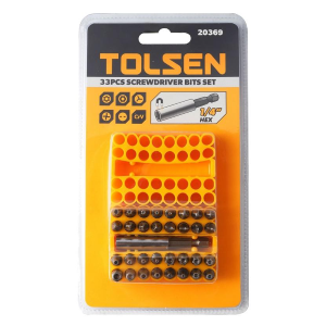 SET 33PZ INSERTI MAGNETICI CON PORTAINSERTI TOLSEN
